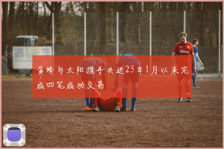 黄蜂与太阳携手共进25年1月以来完成四笔成功交易